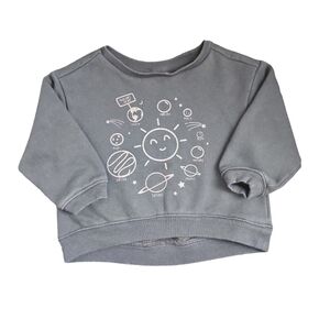 Gap Girls 2T 2 Years Gray Sweater Sun
